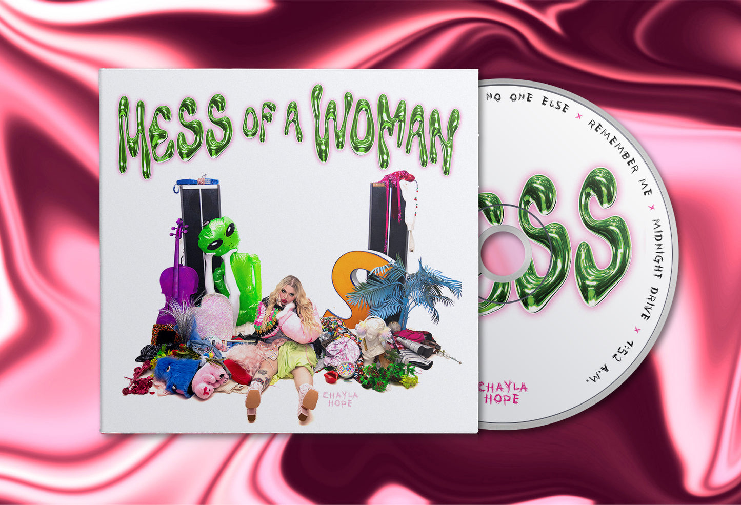 Mess Of A Woman - CD