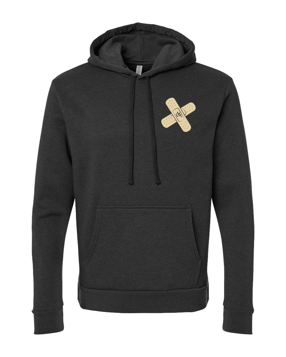 Bandaged Disco Heart Hoodie
