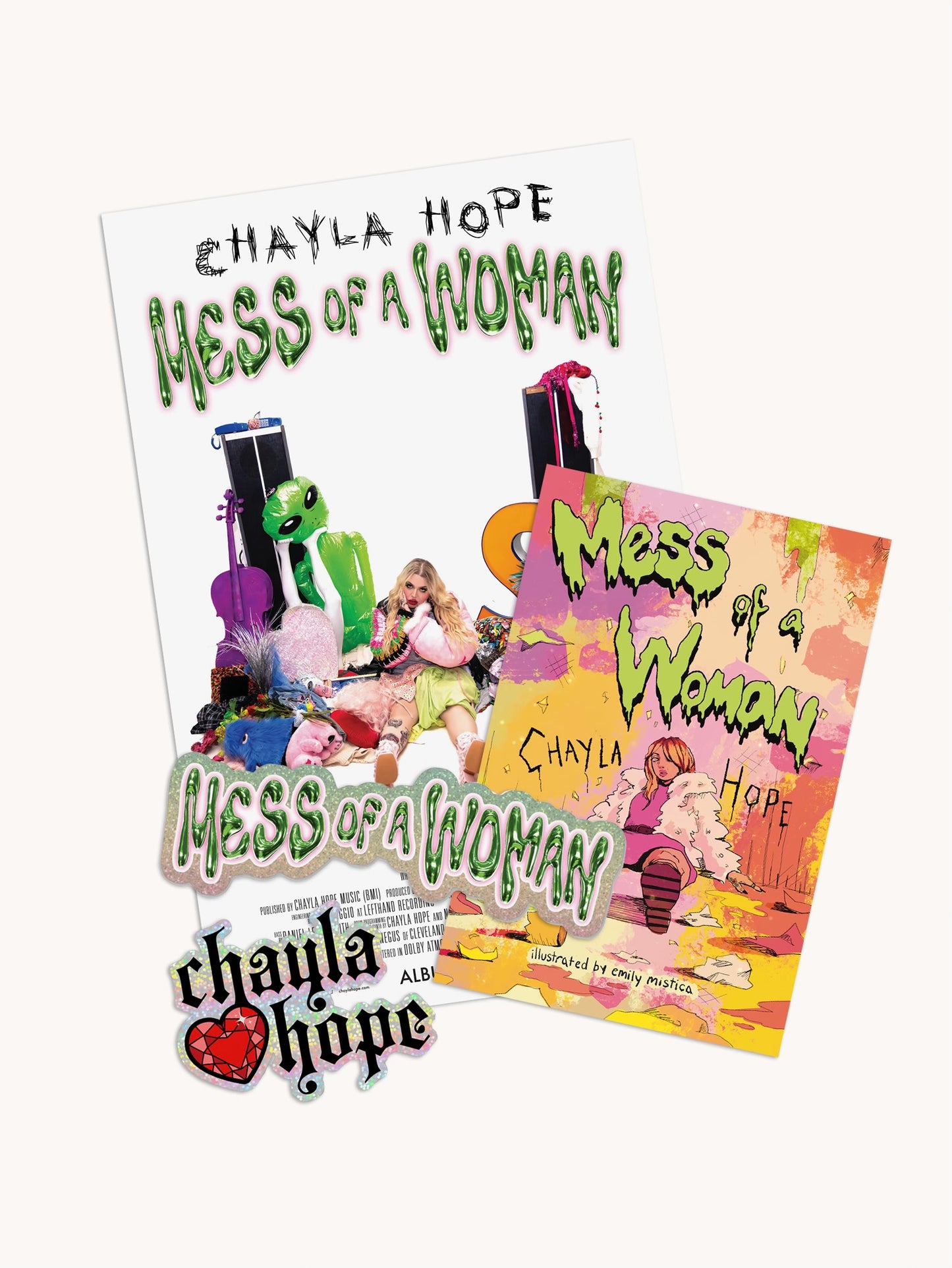 Mess Of A Woman Media Bundle