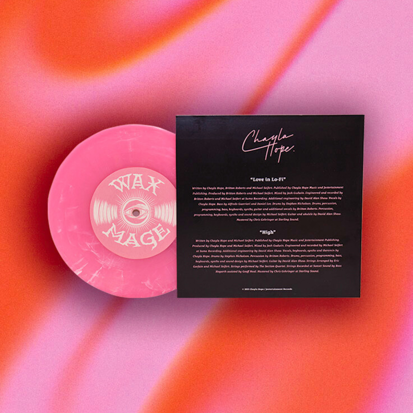 Love in Lo-Fi/High 7" Vinyl Single (Pink Swirl)